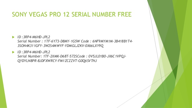 sony vegas pro 13 serial number 1tr